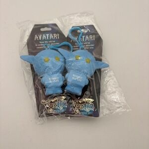 Watchover Voodoo Avatari Stress Doll Keychain Set of 2 Blue Respect All Life